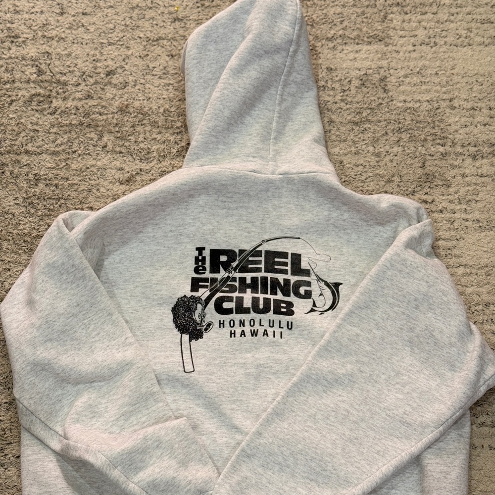 The Reel Fishing Club Honolulu Hawaii Hoodie